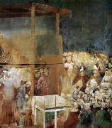 GIOTTO di Bondone Canonization of St Francis oil on canvas